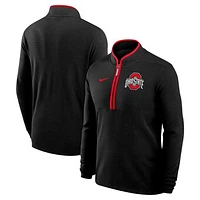 Men's Nike  Black Ohio State Buckeyes Victory Performance Half-Zip Top