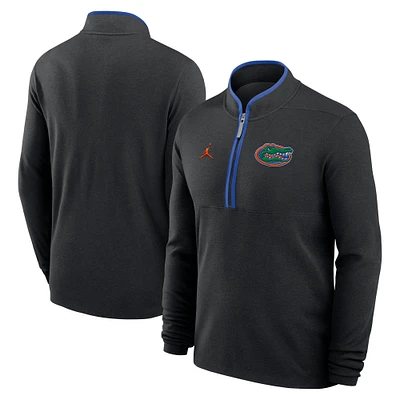 Men's Jordan Brand Black Florida Gators Victory Half-Zip Sweatshirt