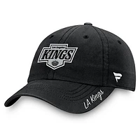 Women's Fanatics Black Los Angeles Kings Core Adjustable Hat