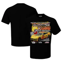 Men's Checkered Flag Sports Black Joey Logano 2024 Ally 400 Race Winner T-Shirt