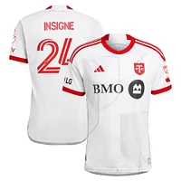 Men's adidas Lorenzo Insigne White Toronto FC 2024 GTA Kit Authentic Player Jersey