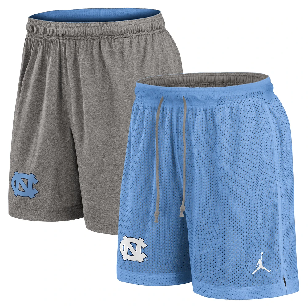 Men's Nike Carolina Blue/Heather Gray North Tar Heels Player Shorts