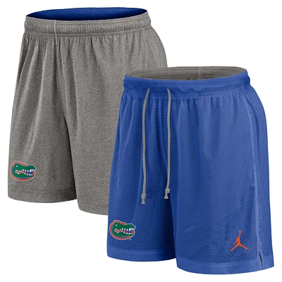 Men's Nike Royal/Heather Gray Florida Gators Player Shorts