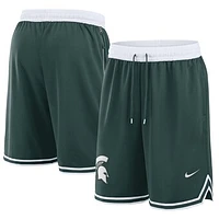 Men's  Nike Green Michigan State Spartans Performance Basketball Shorts