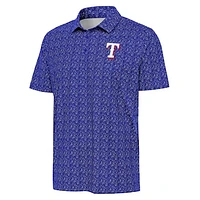 Men's Antigua Royal Texas Rangers Figment Polo
