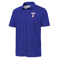 Men's Antigua Royal Texas Rangers Figment Polo