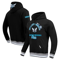 Men's Pro Standard Black Charlotte Hornets Area Code Pullover Hoodie