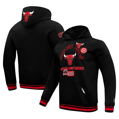 Men's Pro Standard Black Chicago Bulls Area Code Pullover Hoodie