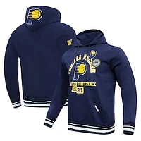 Men's Pro Standard Navy Indiana Pacers Area Code Pullover Hoodie