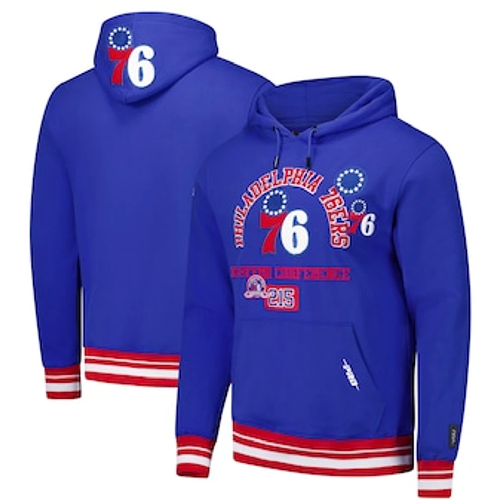 Men's Pro Standard Red Philadelphia 76ers Area Code Pullover Hoodie