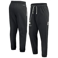 Men's Nike  Black Kentucky Wildcats Basketball Travel Fleece Performance Pants