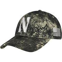 Men's Under Armour Camo Northwestern Wildcats Freedom Collection Blitzing Performance Adjustable Hat