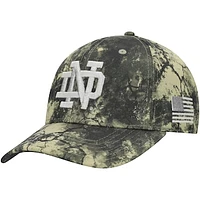 Men's Under Armour Camo Notre Dame Fighting Irish Freedom Collection Blitzing Performance Adjustable Hat