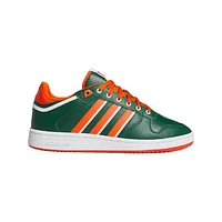 Unisex adidas Green/Orange Miami Hurricanes Centennial 85 Low Basketball Shoes