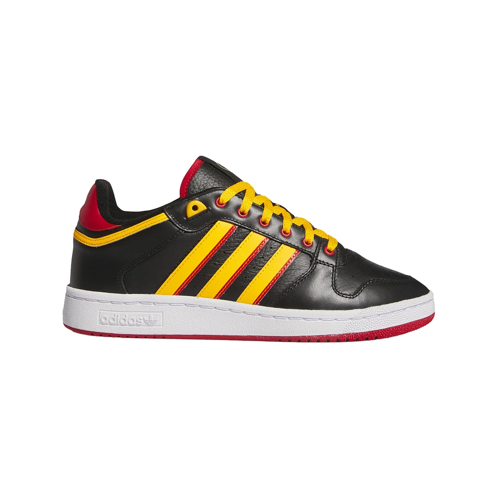 Unisex adidas Black/Gold Grambling Tigers Centennial 85 Low Basketball Shoes