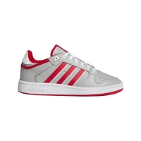 Unisex adidas Gray/Scarlet Nebraska Huskers Centennial 85 Low Basketball Shoes