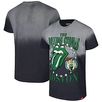 Unisex Sportiqe Gray Rolling Stones x Boston Celtics Bingham Collab T-Shirt