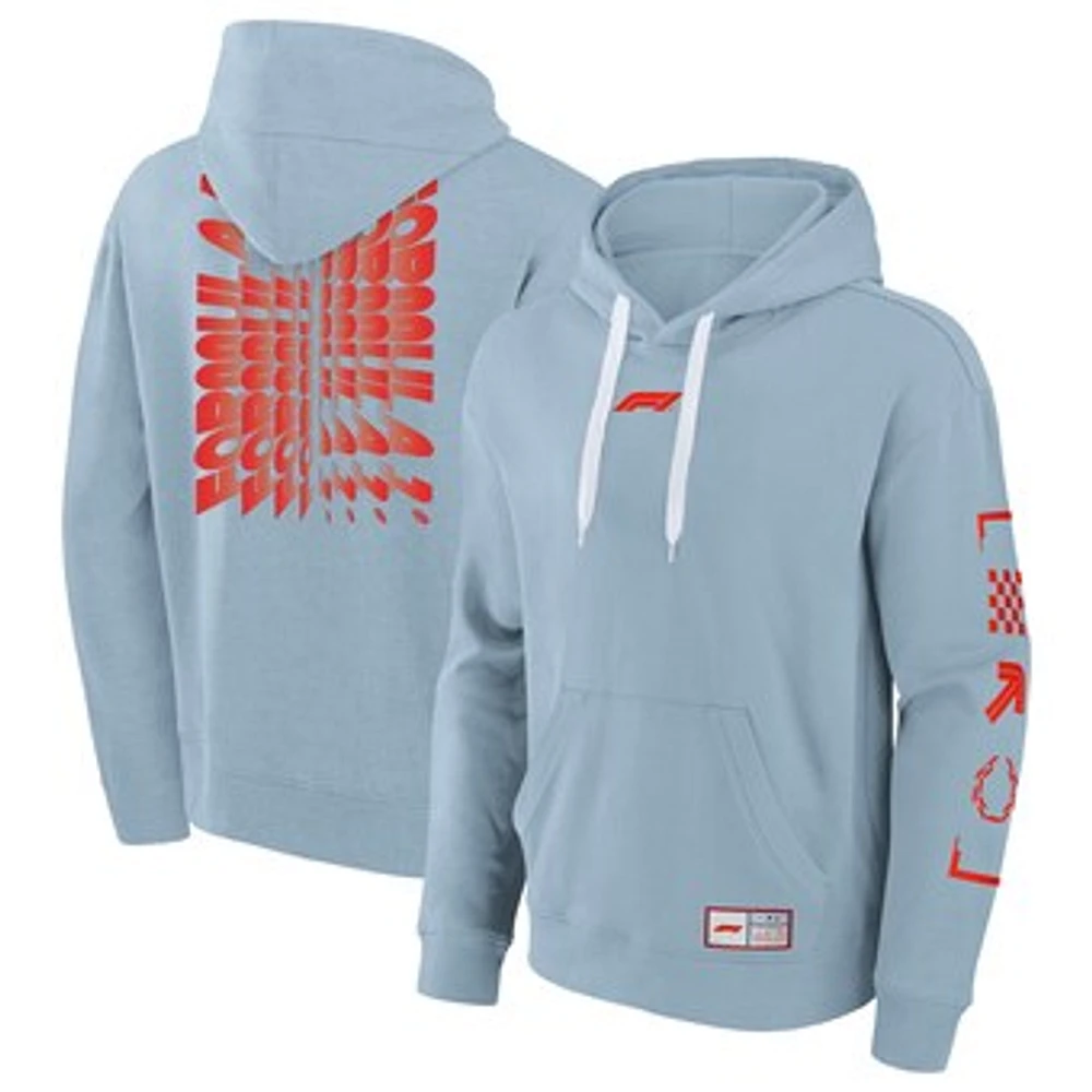 Men's Formula 1  Gray 2024 United States Grand Prix Pullover Hoodie