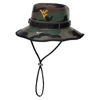 Men's Nike Camo West Virginia Mountaineers 2024 Military Appreciation Apex Bucket Hat