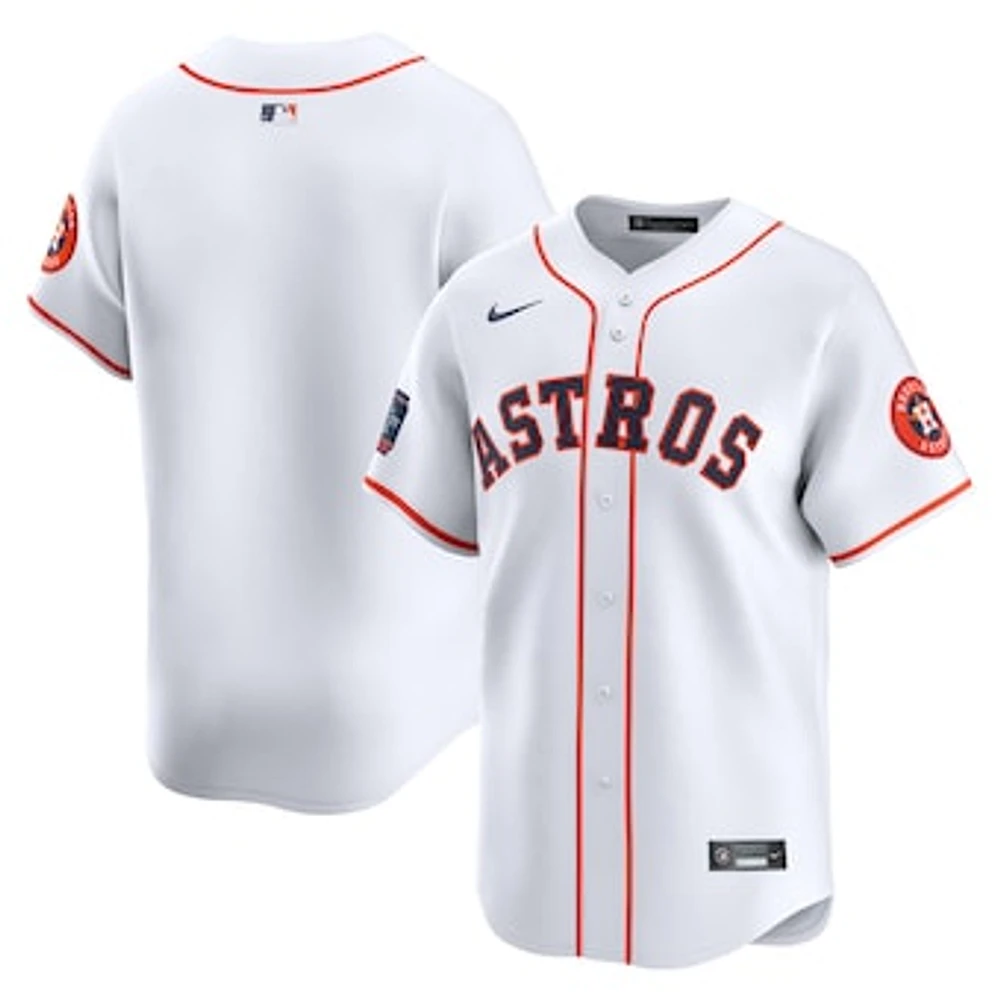 Men's Nike  White Houston Astros 2024 MLB World Tour Mexico City Series Home Limited Jersey