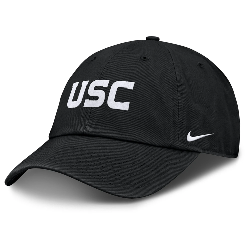 Men's Nike Charcoal USC Trojans Campus Club Adjustable Hat