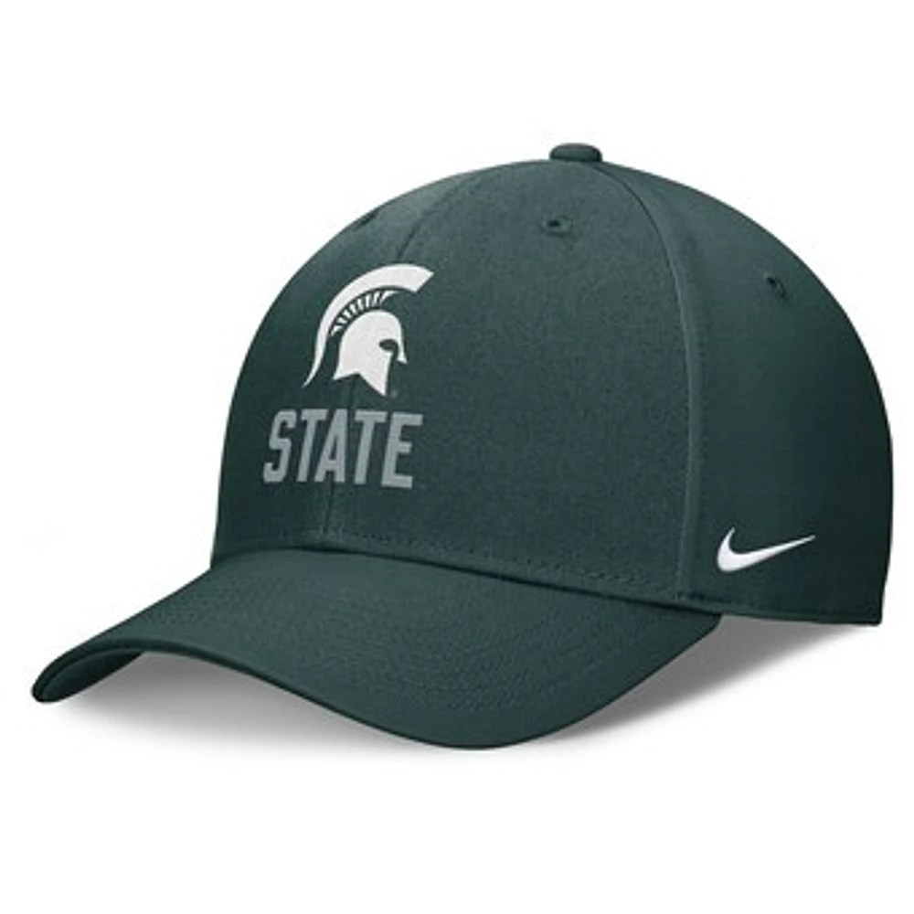 Men's Nike Green Michigan State Spartans Campus Club Adjustable Hat