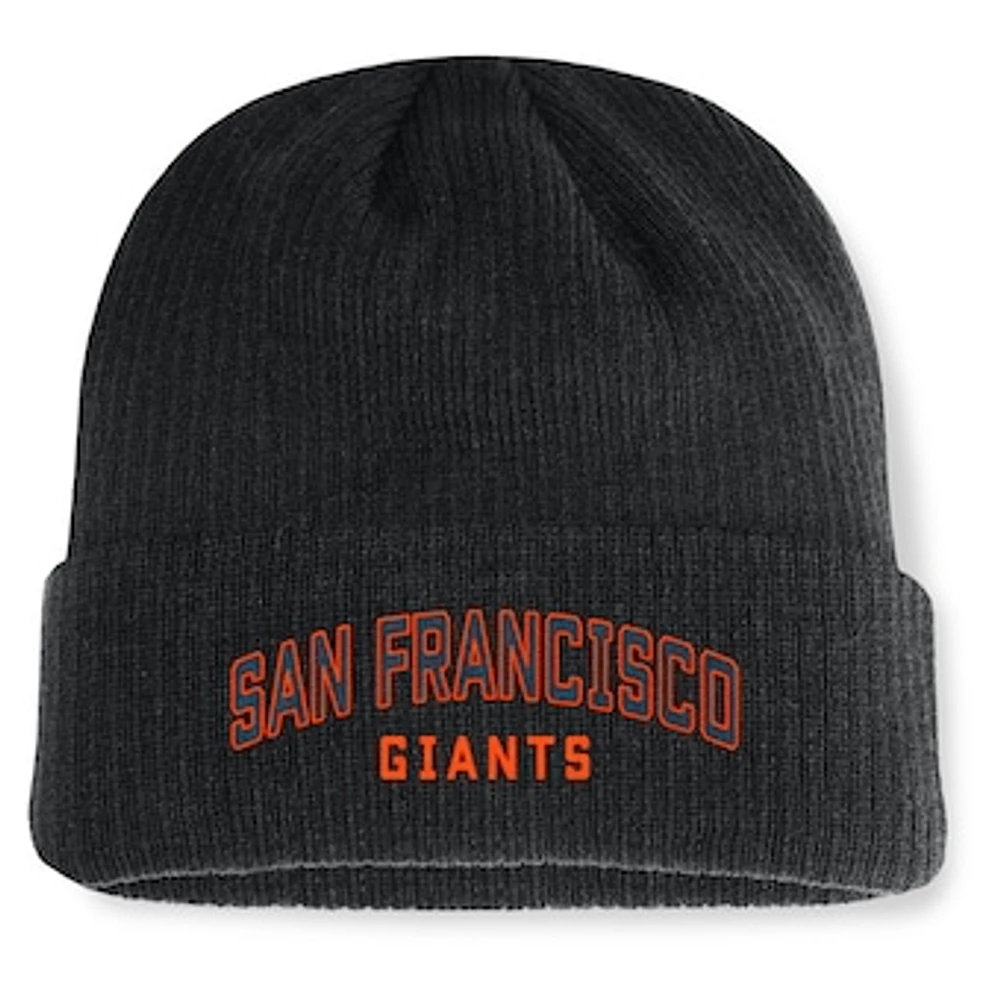 Men's Fanatics Black San Francisco Giants Andee Cuffed Knit Hat