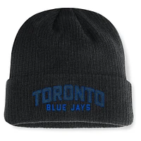 Men's Fanatics Black Toronto Blue Jays Andee Cuffed Knit Hat