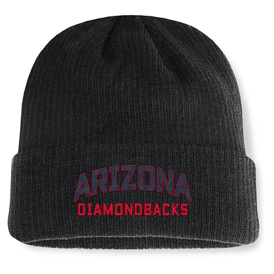 Men's Fanatics Black Arizona Diamondbacks Andee Cuffed Knit Hat