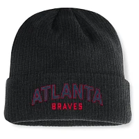 Men's Fanatics Black Atlanta Braves Andee Cuffed Knit Hat