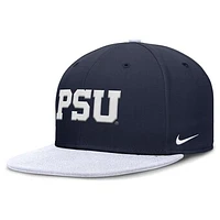 Men's Nike Navy/White Penn State Nittany Lions Two-Tone Primetime Performance Fitted Hat