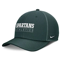 Men's Nike Green Michigan State Spartans Rise Adjustable Hat