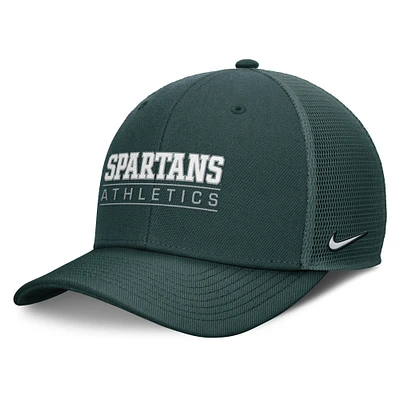 Men's Nike Green Michigan State Spartans Rise Adjustable Hat