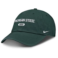 Men's Nike Green Michigan State Spartans Club Adjustable Hat