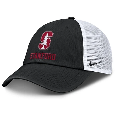 Men's Nike Black Stanford Cardinal Club Trucker Adjustable Hat