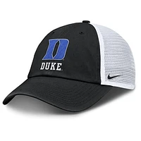 Men's Nike Black Duke Blue Devils Club Trucker Adjustable Hat