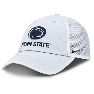 Men's Nike White Penn State Nittany Lions Club Trucker Adjustable Hat