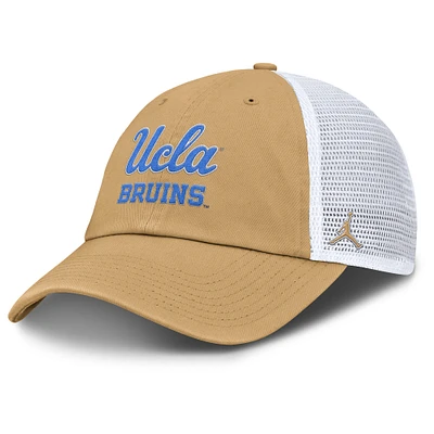 Men's Jordan Brand Gold UCLA Bruins Club Trucker Adjustable Hat