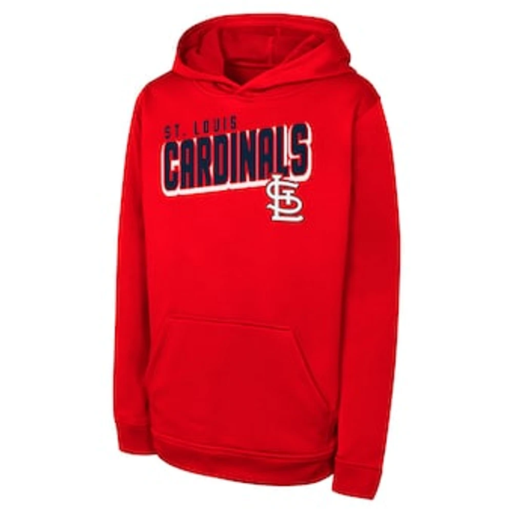 Youth Red St. Louis Cardinals Cyber Punk Pullover Hoodie