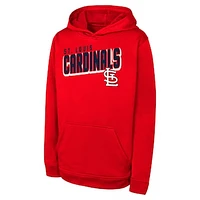 Youth Red St. Louis Cardinals Cyber Punk Pullover Hoodie