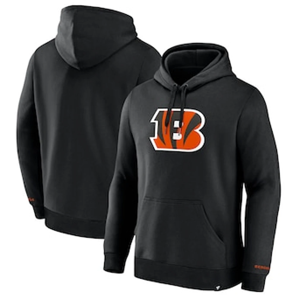 Men's Fanatics Black Cincinnati Bengals Legacy Fleece Pullover Hoodie