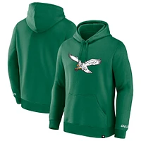 Men's Fanatics  Kelly Green Philadelphia Eagles Legacy Fleece Pullover Hoodie