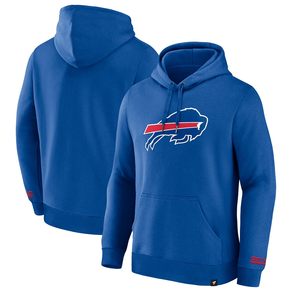 Men's Fanatics Royal Buffalo Bills Legacy Fleece Pullover Hoodie