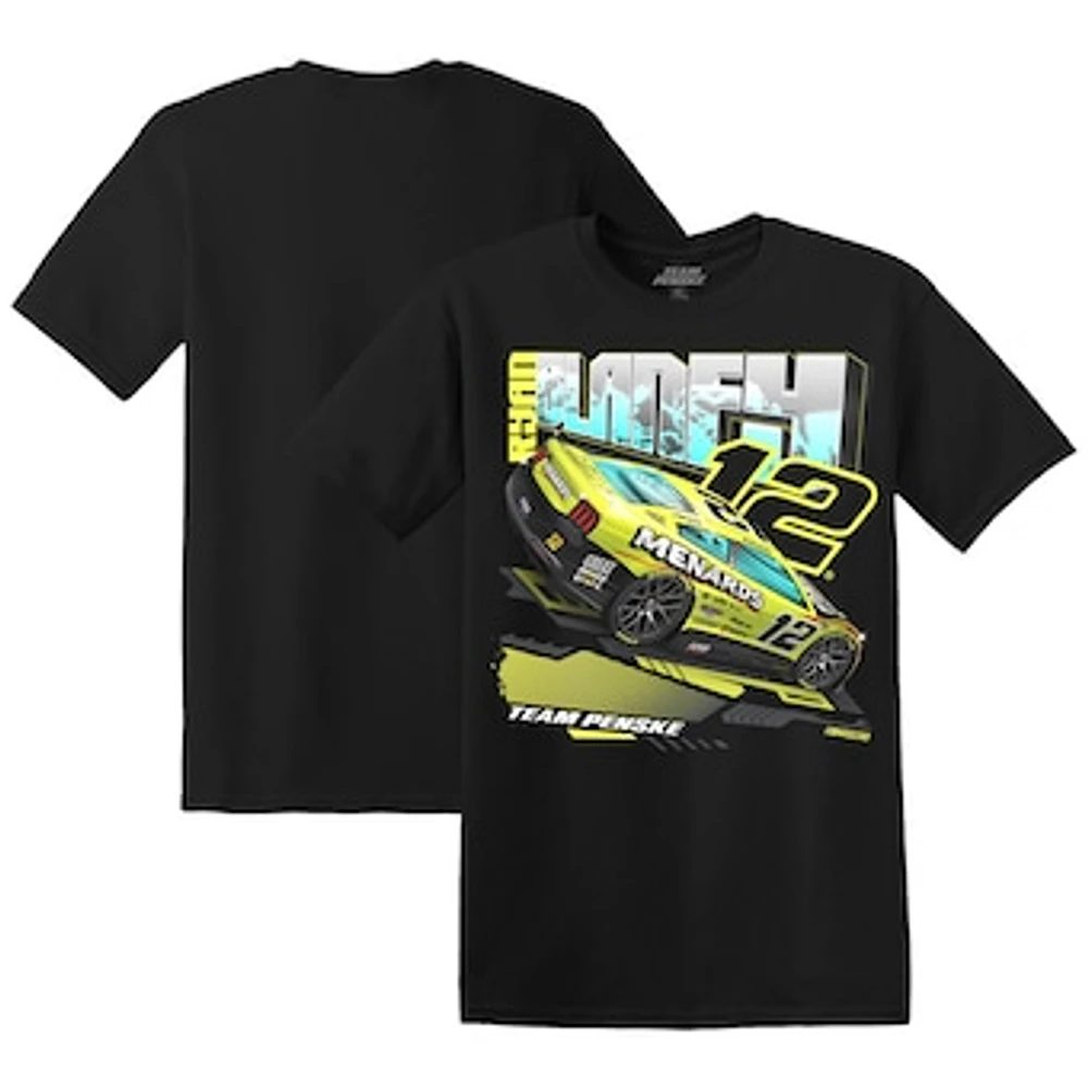 Youth Team Penske  Black Ryan Blaney Car T-Shirt