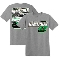 Men's LEGACY Motor Club Team Collection  Heather Charcoal John Hunter Nemechek Dollar Tree Car T-Shirt