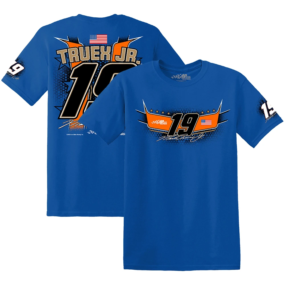 Men's Joe Gibbs Racing Team Collection  Royal Martin Truex Jr Xtreme T-Shirt