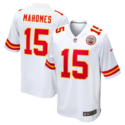 Men's Nike Patrick Mahomes  White Kansas City Chiefs Game Jersey