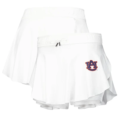 Women's Under Armour White Auburn Tigers Gameday Split Soft Skort