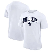 Men's Fanatics White Toronto Maple Leafs Pima Cotton T-Shirt