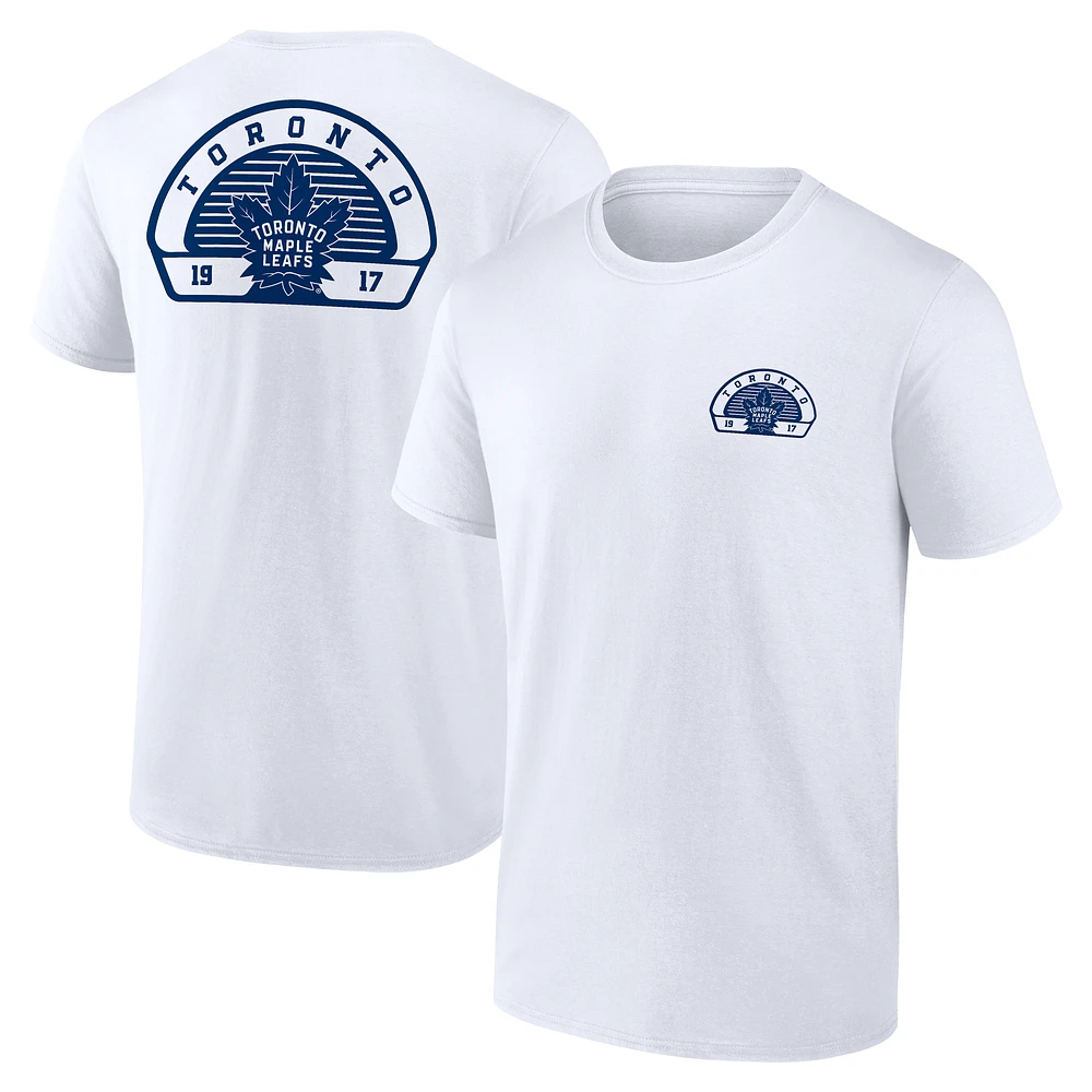 Men's Fanatics  White Toronto Maple Leafs Valor T-Shirt